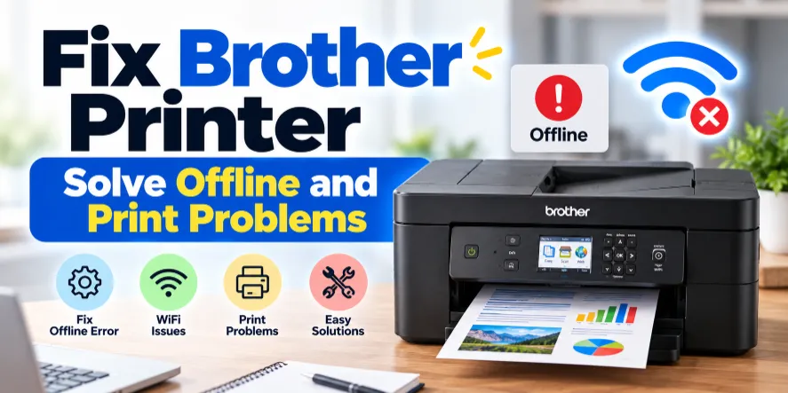 Fix Brother Printer: Solve Offline and Print Problems