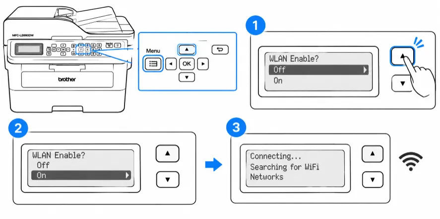 brother printer wifi setup